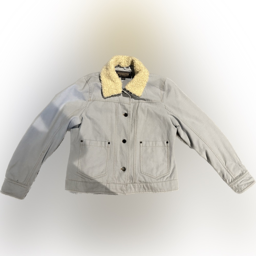Pendleton Denim Jacket Size M